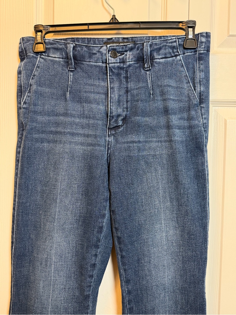 Judy Blue Trouser Bootcut Jeans 11/30 High Rise Stretch Dark Wash Denim - Picture 2 of 13